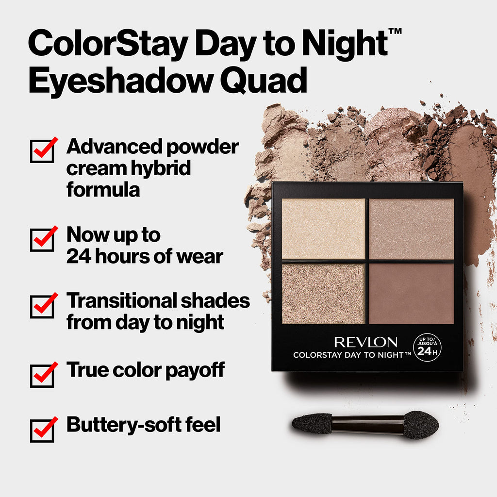 ColorStay Day to Night Eyeshadow Quad 0.16 oz E2358
