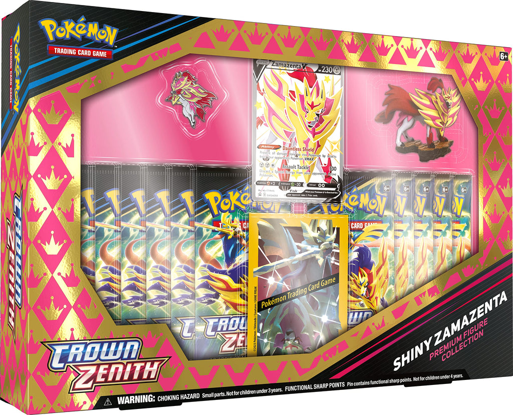 Pokemon Crown Zenith Shiny Zamazenta Premium Figure Collection X332438