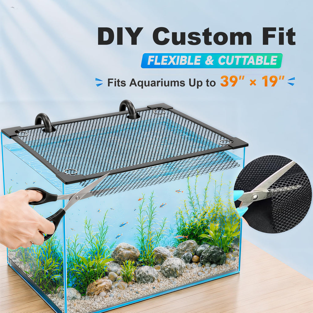 Magnetic Aquarium Lid Mesh Cover C66815