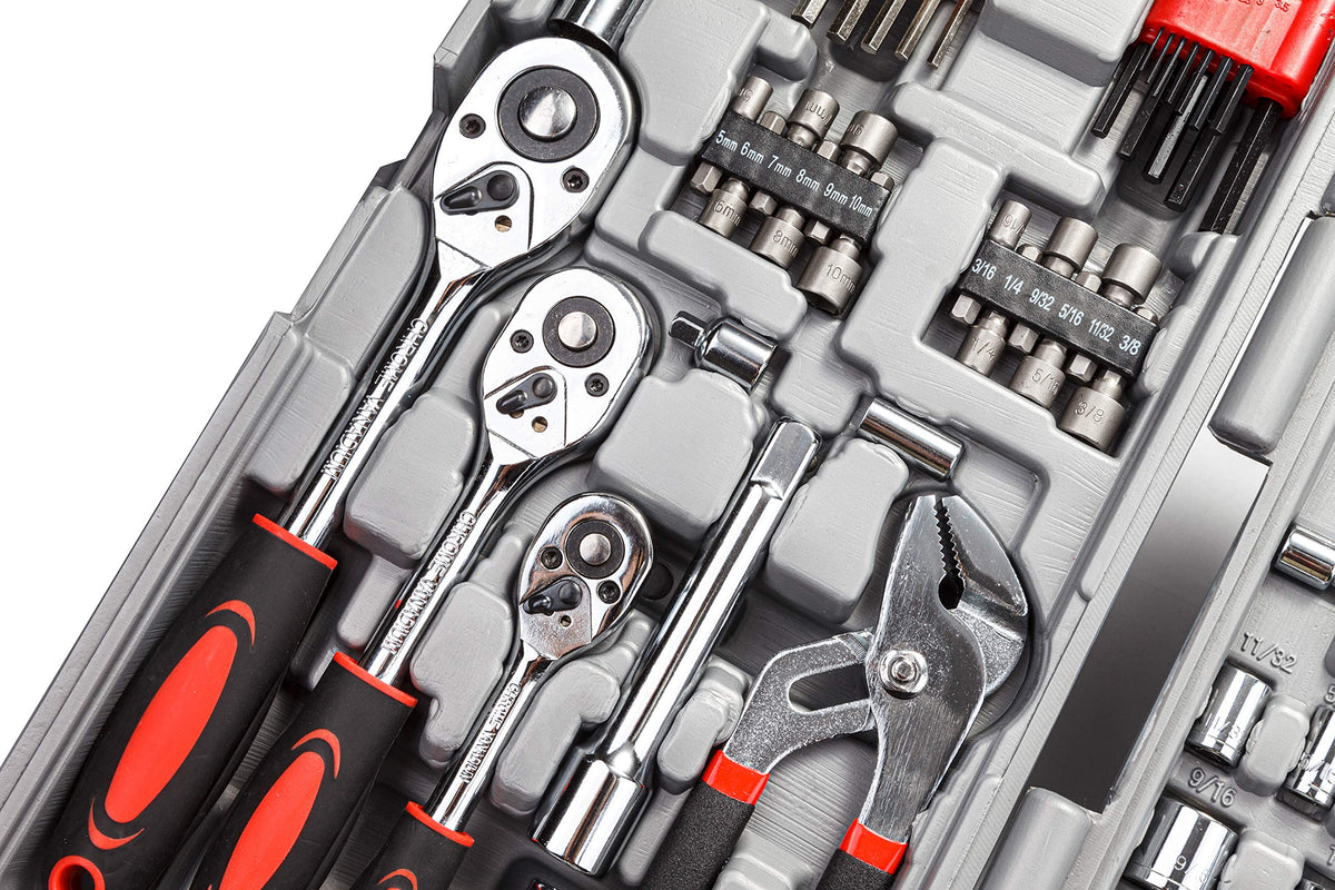 205-Piece Ratchet Wrench Tool Set J781216